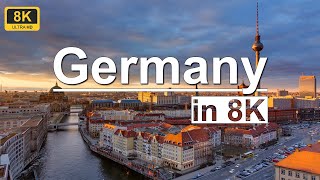 Germany 8K ULTRA HD 60FPS  Drone Video  8K TV [upl. by Pincince]