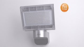 Outdoor light  Outdoor floodlight XLED home 1 SL  STEINEL DIY [upl. by Annaliese]