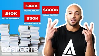 How Austin Ekeler Spent His First 1M in the NFL  My First Million  GQ Sports [upl. by Anyg]