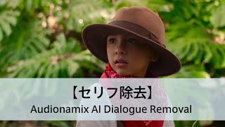 Audionamix AI Dialogue Removal 【セリフ除去】 [upl. by Darelle]