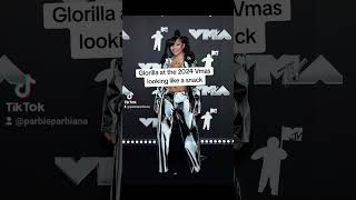 Yall peeped that left eye tribute FYI trending viralvideo fashion vmas glorilla [upl. by Odlonra]