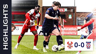 📺 Match Highlights  Kidderminster Harriers 00 York City  202324 [upl. by Leahcimnhoj]