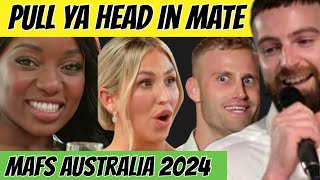 MAFS 2024 AUSTRALIA EP 1 🎤 WORST BEST MAN SPEECH [upl. by Ardua825]