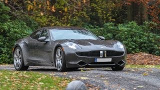 Testing Fisker Karma  AutoJunior [upl. by Ajit]