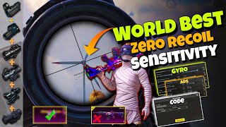 World Best Sensitivity Settings Guide 🔥 For All Devices Gyroscope And Non Gyro ✅  PUBG MOBILEBGMI [upl. by Lough]