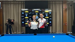 2024 Predator Treviso Women Open  FINAL Ina KAPLAN vs Katarzyna WESOLOWSKA [upl. by Norraj]