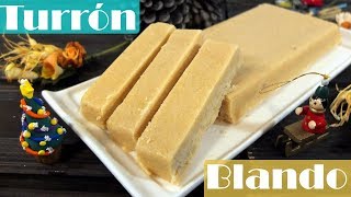 TURRÓN BLANDO o DE JIJONA😍😋 Como hacer turrón en casa Receta fácil  328 [upl. by Stanley]