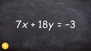 Determine the slope and y intercept from an equation in standard form [upl. by Ermin]