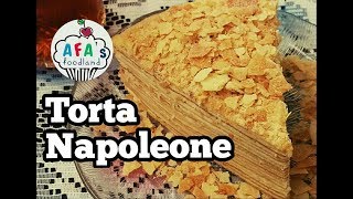 Torta Napoleone Ricetta di torta Napoleone I Afas foodland it [upl. by Iohk708]