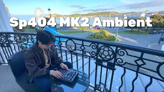 Roland SP404 MK2 Ambient Live Jam  Live Performance in llandudno [upl. by Henrion]