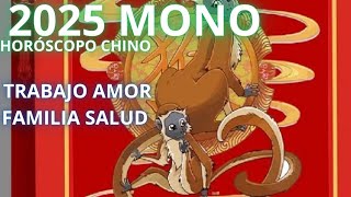 MONO 2025 HORÓSCOPO CHINO [upl. by Noyart]