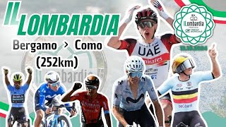 🔴 GIRO DE LOMBARDIA 2024 EN VIVO  BERGAMO  COMO 252 KM EN PALCO DEPORTIVO [upl. by Gun]