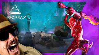 Fighting in the Moonray arena New maps characters gameplay Free to Play [upl. by Ninetta16]