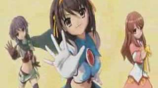 Suzumiya Haruhi No 3D Hare Hare Yukai Full Dance And Song [upl. by Larry579]