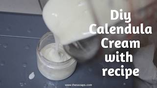 How to make Calendula cream at home with recipe [upl. by Ayak505]