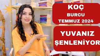 KOÇ BURCU  YUVANIZ ŞENLENİYOR  TEMMUZ 2024 [upl. by Rothenberg6]