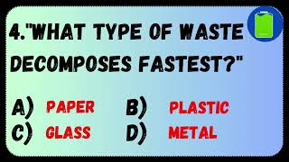 quotUltimate Environment Quiz Test Your EcoKnowledgeGuess these quiz and comment the correct answerquot [upl. by Enilekaj55]