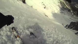 Tuckerman Ravine Skiing GoPro  April 12 2014 [upl. by Joelle293]