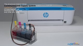 HP Deskjet 3700 3720 3755 CISS  HP 65 805 304 123 [upl. by Boleyn681]