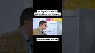 Se debe tomar en cuenta que al momento de realizar una entrevista por videollamada la debemos [upl. by Ajay]