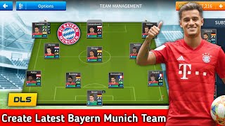 How To Create Latest Bayern Munich Team In Dream League Soccer 2019 [upl. by Ecitnirp]