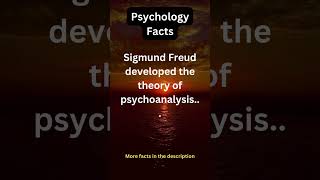 Psychology Fact Four freud psychoanalysis [upl. by Bayly]