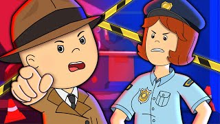 Detective Caillou  Caillou Cartoon [upl. by Braunstein656]