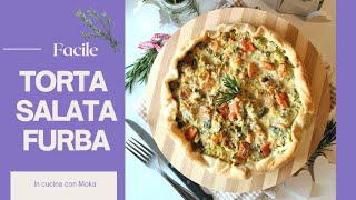 TORTA SALATA FURBA con pasta sfoglia [upl. by Yelhs]