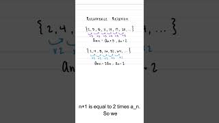 Recurrence Relations [upl. by Zeiger]