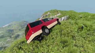 Cars and Cliffs  BeamNG [upl. by Leizar]