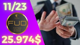 Comè andato il mio Portafoglio di DIVIDENDI FUD Novembre 2023 [upl. by Lust457]