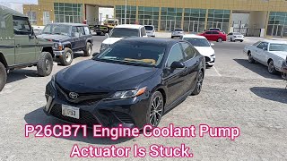 P26CB71 Engine Coolant PumpActuator Is Stuck [upl. by Cesya]