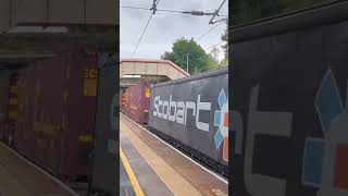 66783 The Flying Dustman at Cramlington Railway Station [upl. by Bohman]