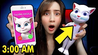 SOMEONE GAVE ME TALKING ANGELA TOY AT 3AM SCARY [upl. by Mauve]