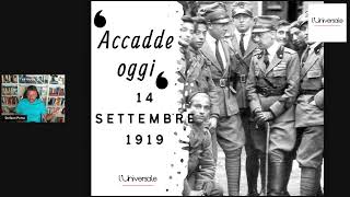 Accadde oggi 14 settembre 1919 La notizia dellingresso di DAnnunzio a Fiume [upl. by Reger]