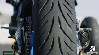 Aaron Colton Introduces the AllNew Bridgestone Battlax Sport Touring T32 Motorcycle Tires [upl. by Rainwater]