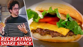 How to Make a Shake Shack Burger — Alex VS [upl. by Llesirg130]