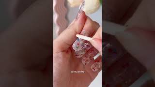 Chic Gellaes Nail Transformation 🌟 Gel Stickers Hack NailArt beautytrends [upl. by Alyar]