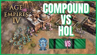 Climb to Conq AOE IV Season 8 Solo Ranked Delhi vs Delhi on Hill and Dale [upl. by Llehctim442]