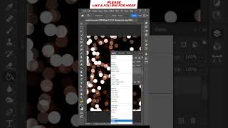 Create Amazing Bokeh Overlay Light Effect in Photoshop  Adobe Photoshop Tutorial [upl. by Mommy647]