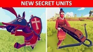 TABS UPDATE  New Secret Units Locations and Showcase  Totally Accurate Battle Simulator [upl. by Eirroc]