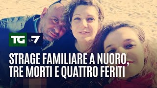 Strage familiare a Nuoro tre morti e quattro feriti [upl. by Molli961]