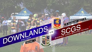 1st XV  Downlands College vs Sunshine Coast Grammar School [upl. by Norita]