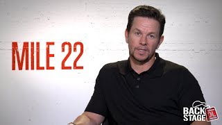 MILE 22 with Mark Wahlberg Exclusive Interview [upl. by Kenlay]