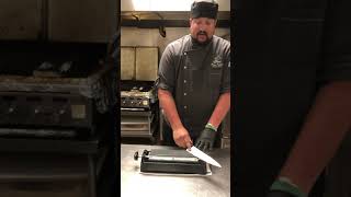 How to properly sharpen a chef knife using a Norton TriStone [upl. by Giacinta]