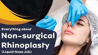 NonSurgical Rhinoplasty  Liquid Nose Job [upl. by Niuq]