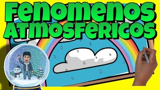 🌈 Los FENÓMENOS ATMOSFÉRICOS para NIÑOS de PRIMARIA [upl. by Ynwat]