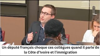 Antoine Léaument un député francais parle du pillage économique de la France en Côte d’Ivoire [upl. by Yecad582]