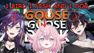 AXOLOTL VTUBER GOES INSANE IN GOOSE GOOSE DUCK COLLAB [upl. by Tarttan]