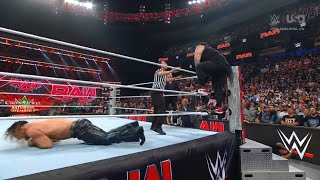 Bronson Reed ATTACKS Seth Rollins WWE RAW Highlights Today [upl. by Lohse966]